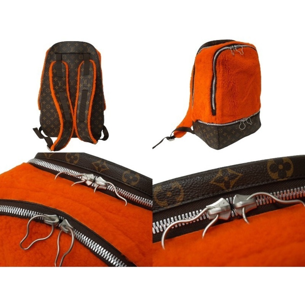 Louis Vuitton Mouton Newson Marc Monogram Orange Backpack